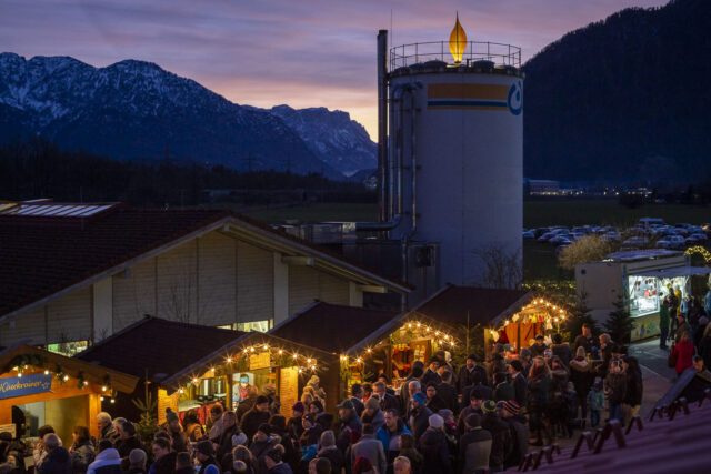 Christkindlmarkt Abendstimmung